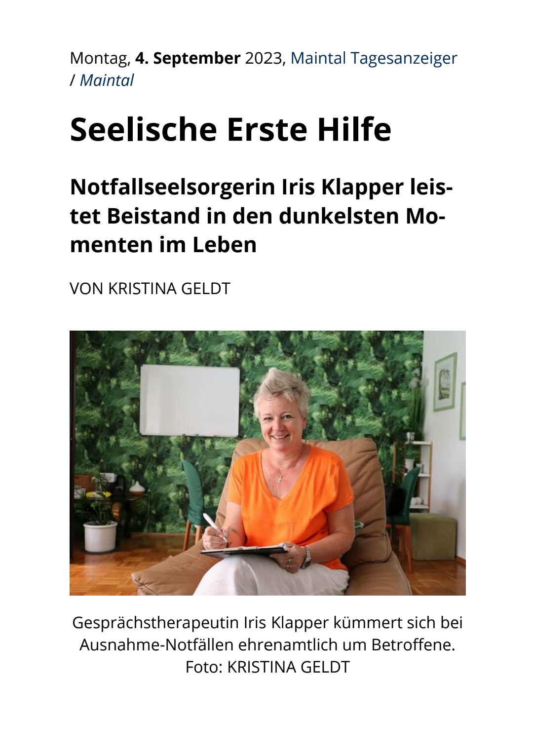 In den dunkelsten Stunden der Menschen….