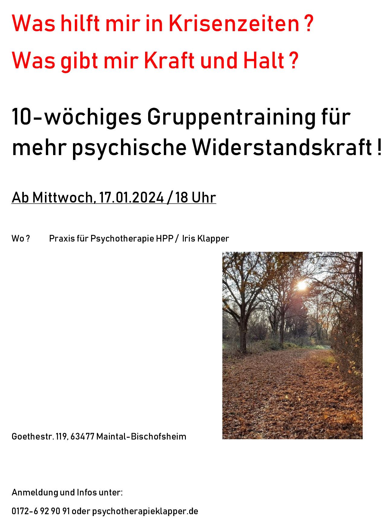 Ihr Weg zu mehr innerer Kraft!
